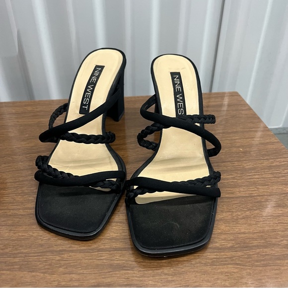 Nine West Square Toe Sandals - Picture 3 of 6